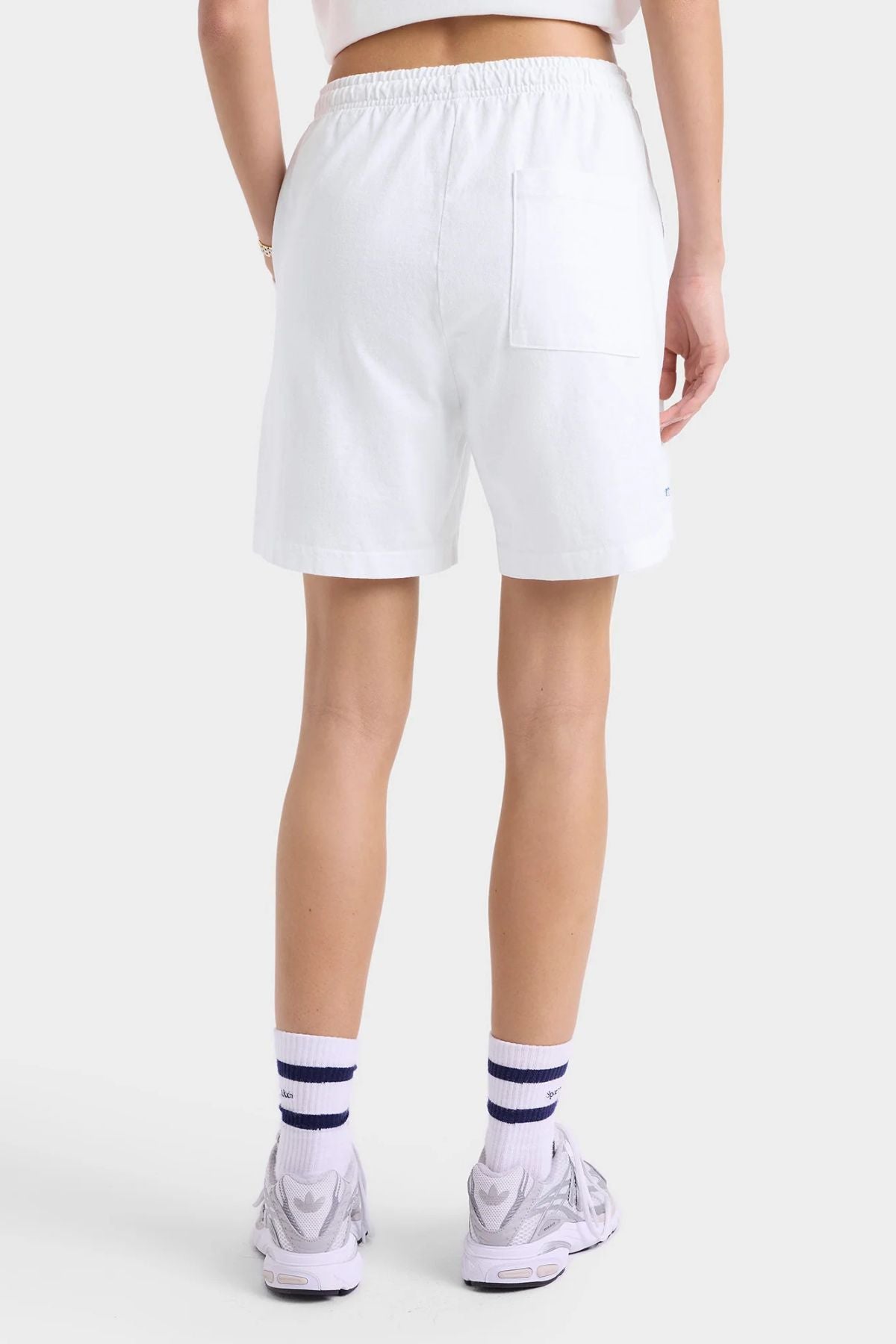 Sporty & Rich UCLA Crest Gym Short - White