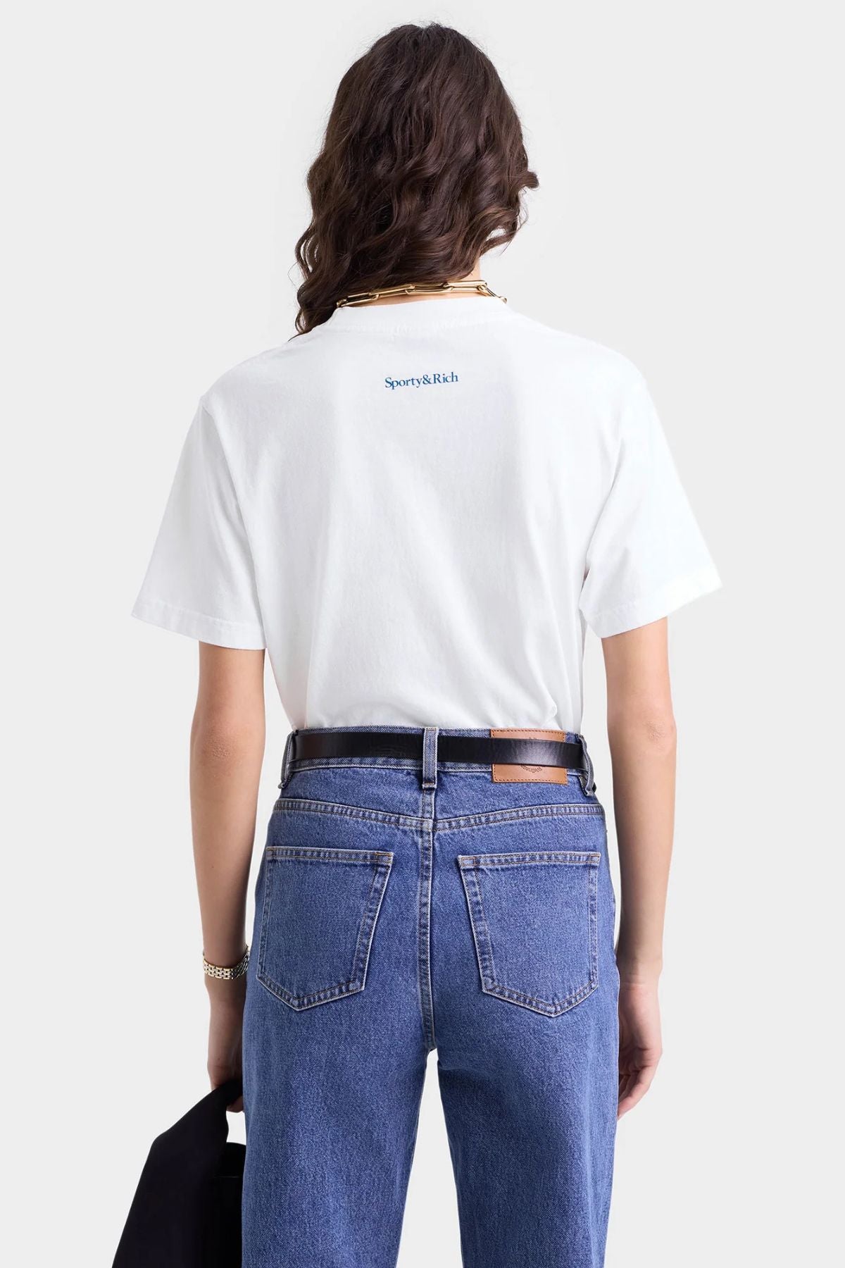 Sporty & Rich UCLA Crest T-Shirt - White