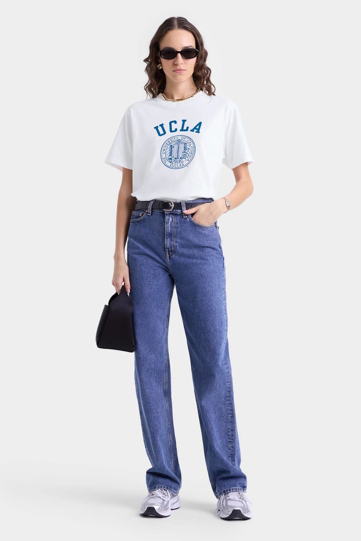 Sporty & Rich UCLA Crest T-Shirt - White