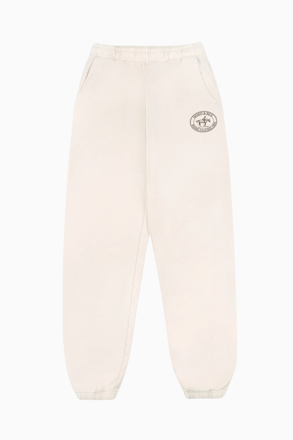 Sporty & Rich Riding Club Sweatpant - Cream