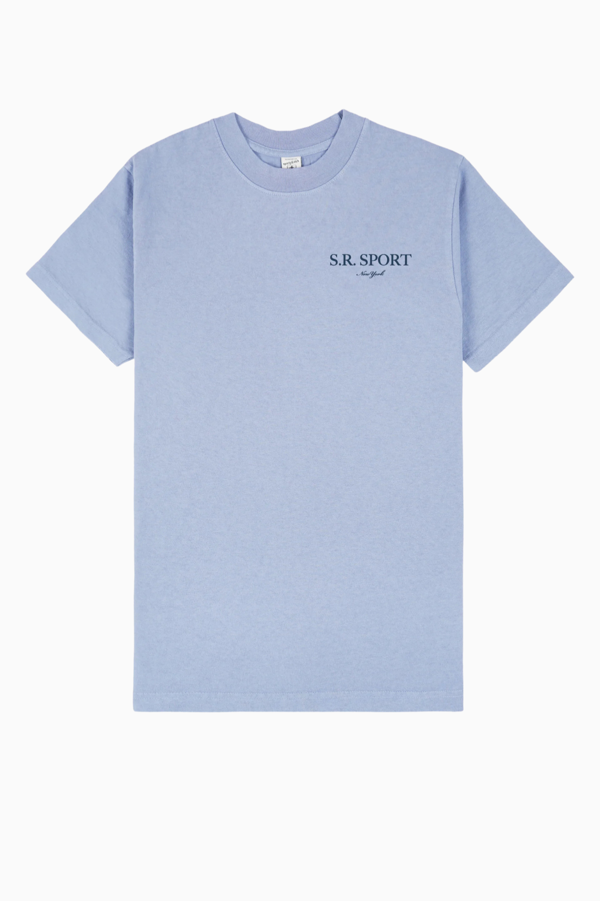 Sporty & Rich Wimbledon T-Shirt - Washed Hydrangea