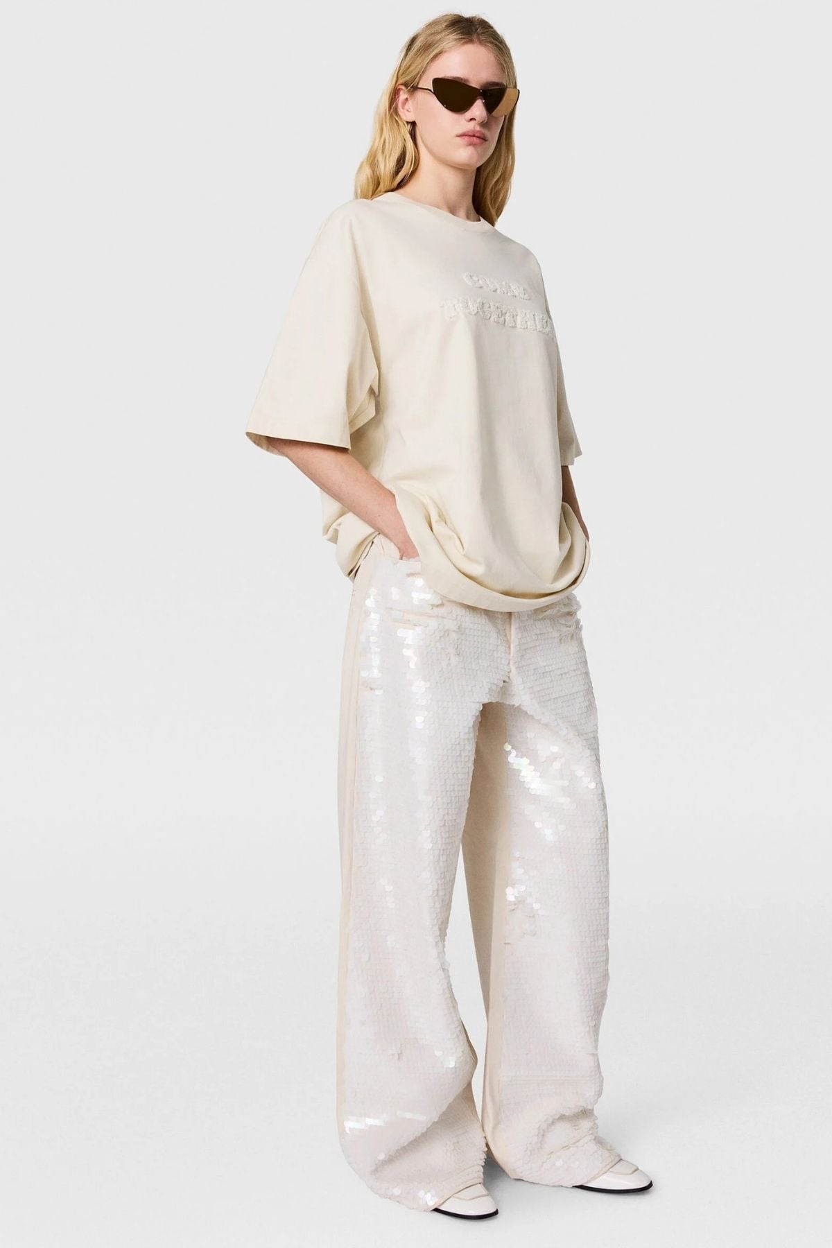 Stella McCartney Come Together T-Shirt - Cream