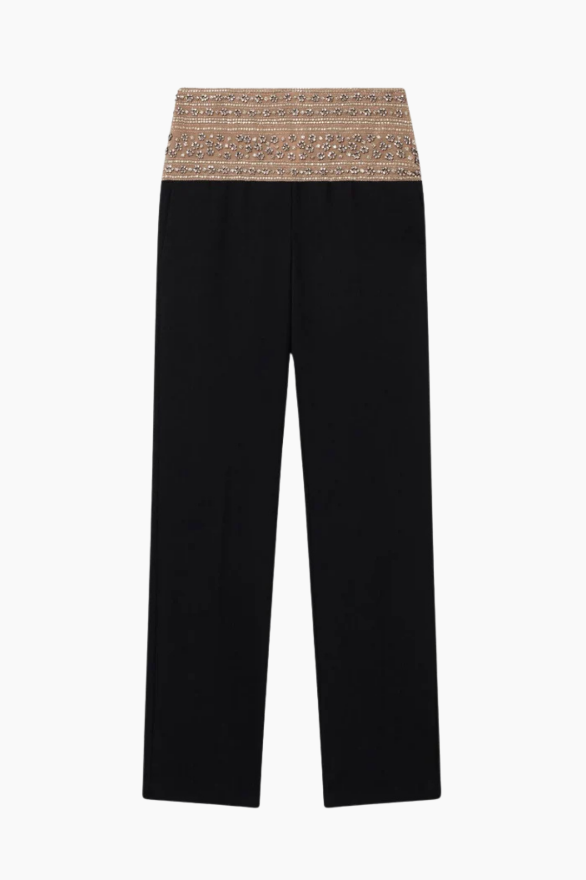 Stella McCartney Crystal Embellished Trousers - Black – GRACE
