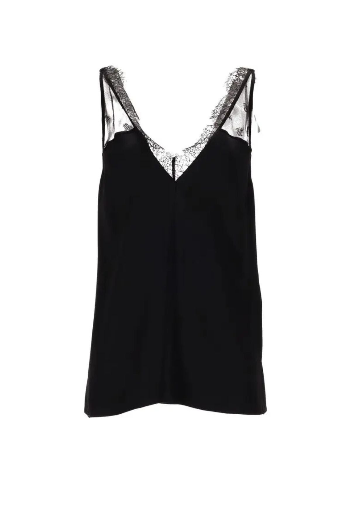 Stella McCartney Envers Satin Cami - Black