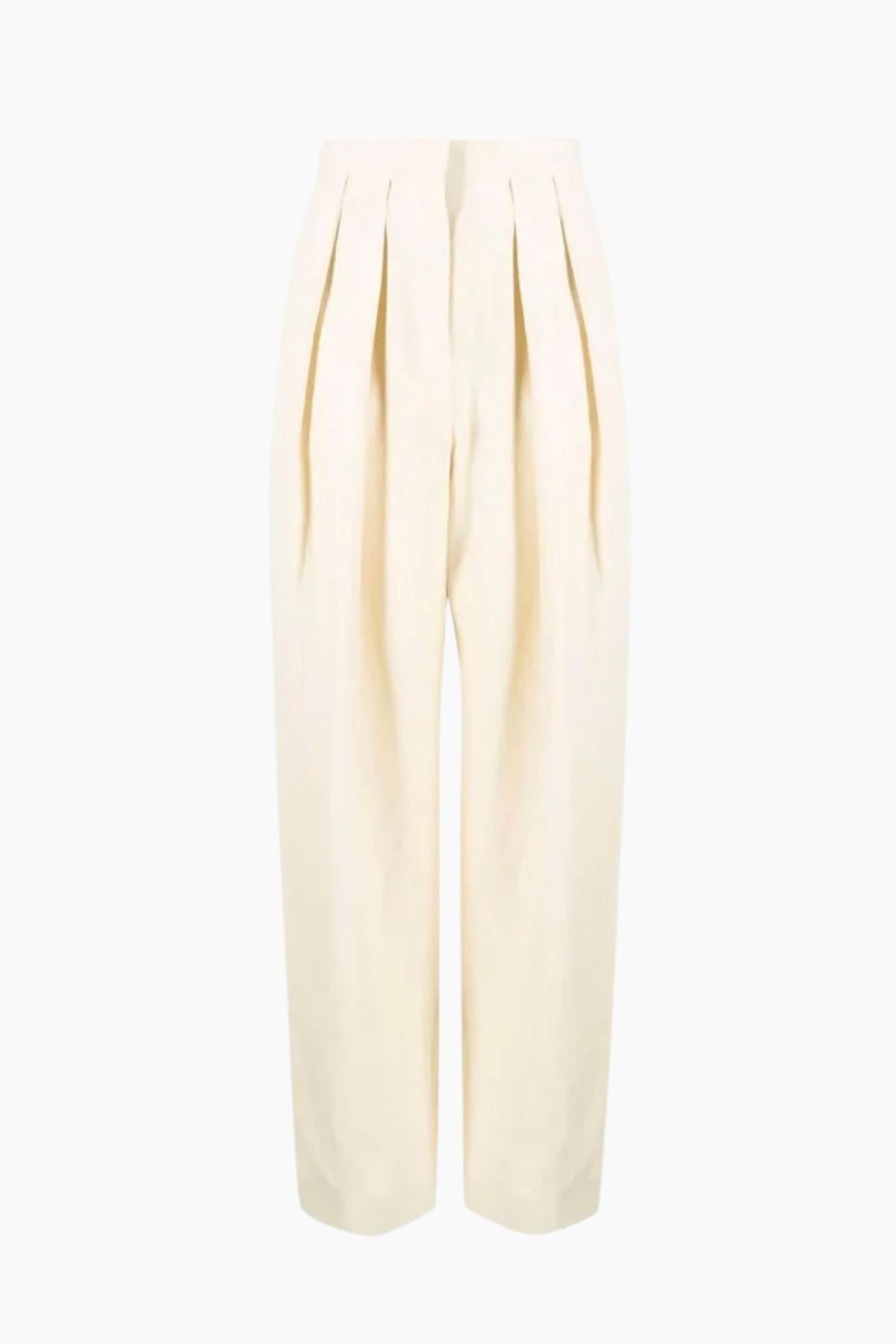 Stella McCartney Fluid Linen Trouser - Buttermilk