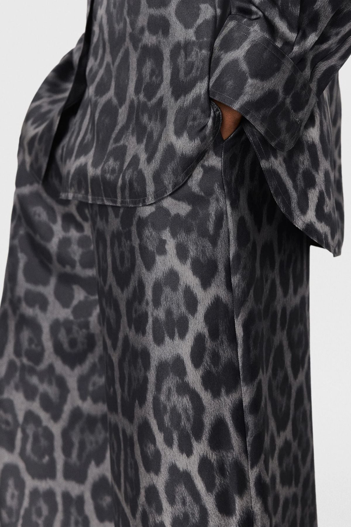 Stella McCartney Leopard Pants - Ash Grey