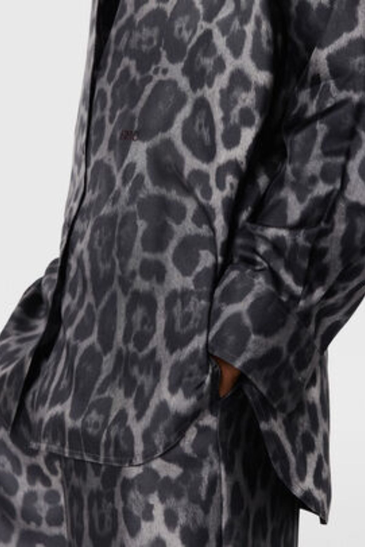 Stella McCartney Leopard Shirt - Ash Grey