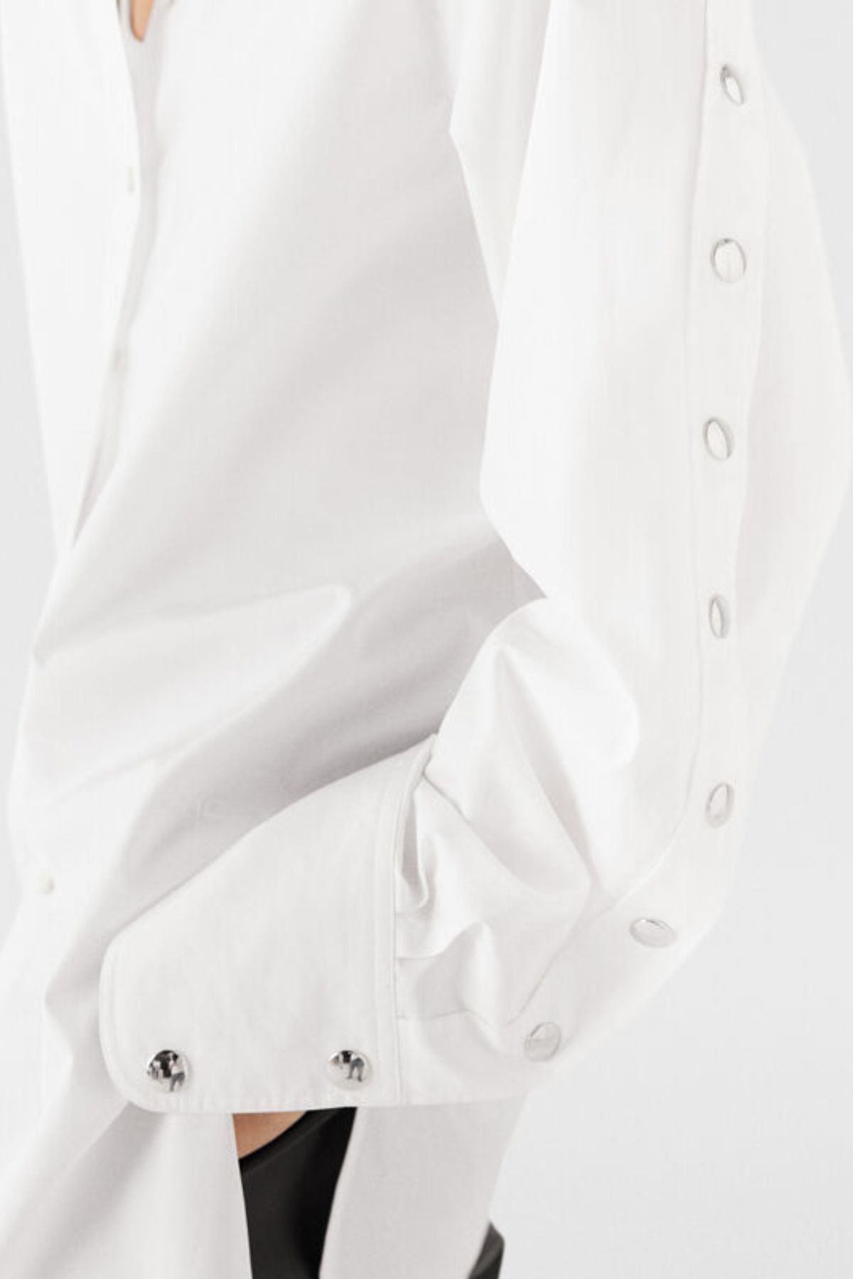 Stella McCartney Snap Detail Shirt - Pure White