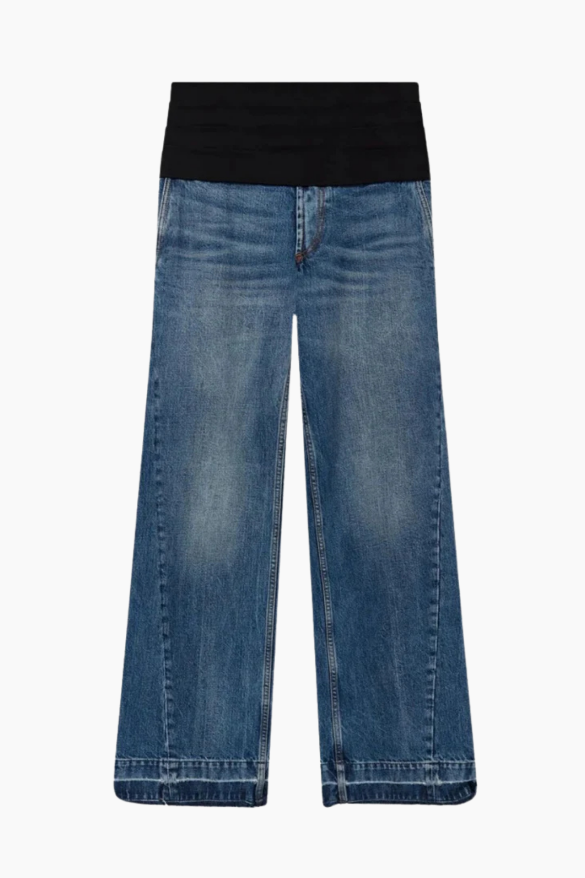 Stella McCartney Tuxedo Jeans- Mid Vintage Blue