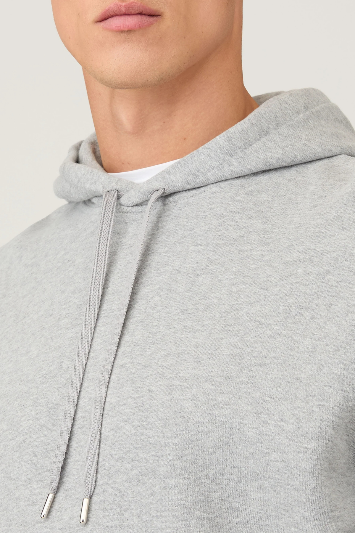 SUNSPEL Loopback Hoodie - Grey Melange