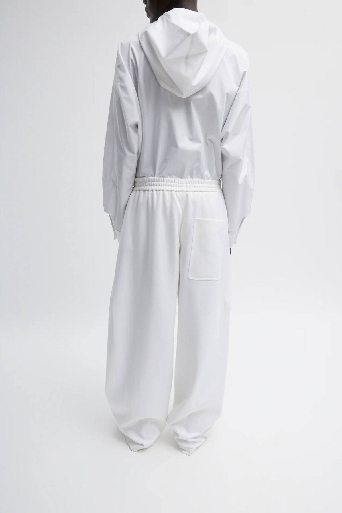 Tibi Active Knit Winslow Pant - White