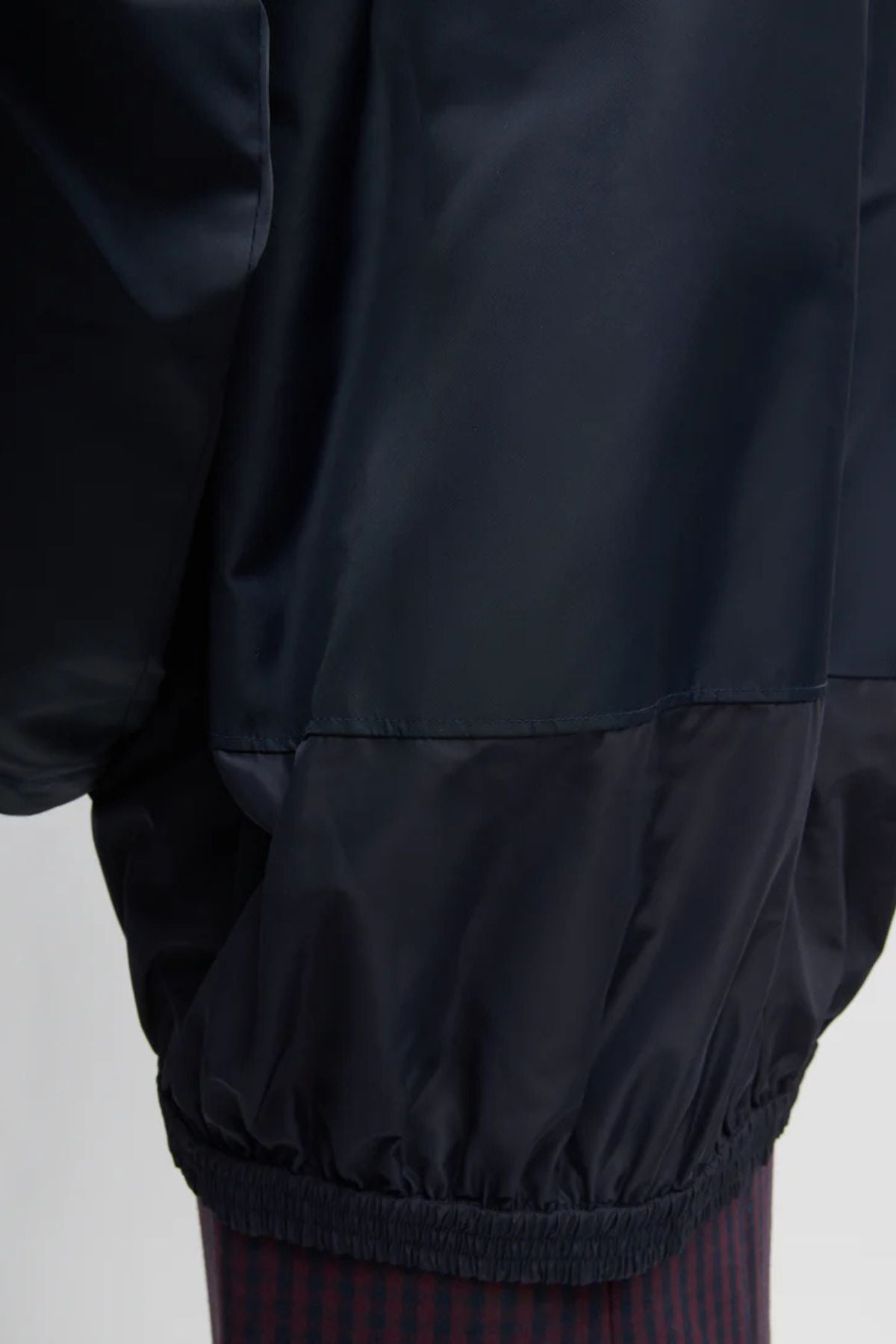 Tibi Eco Nylon Bomber Jacket - Navy