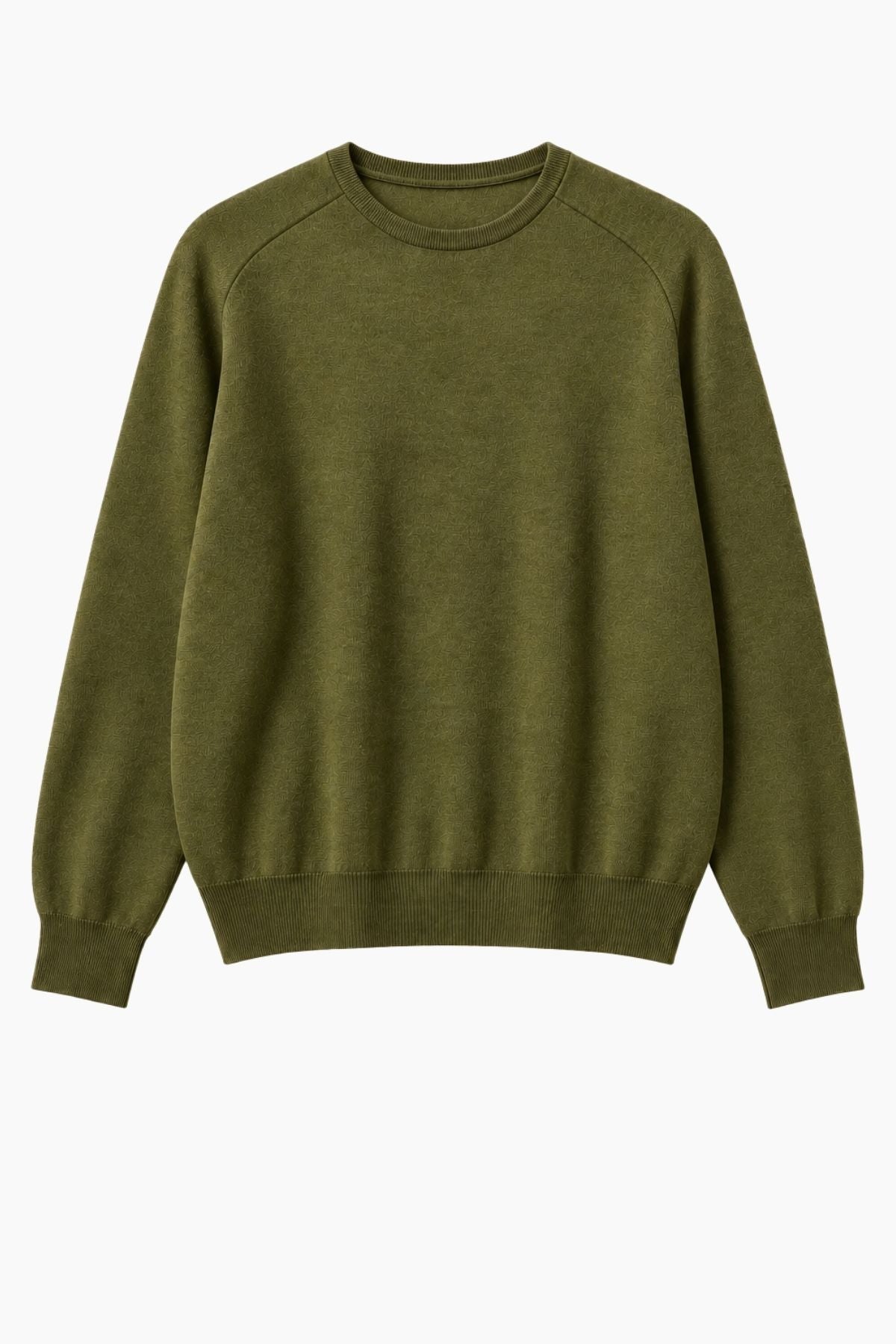 Tibi Featherweight Cashmere Crew - Ick Green
