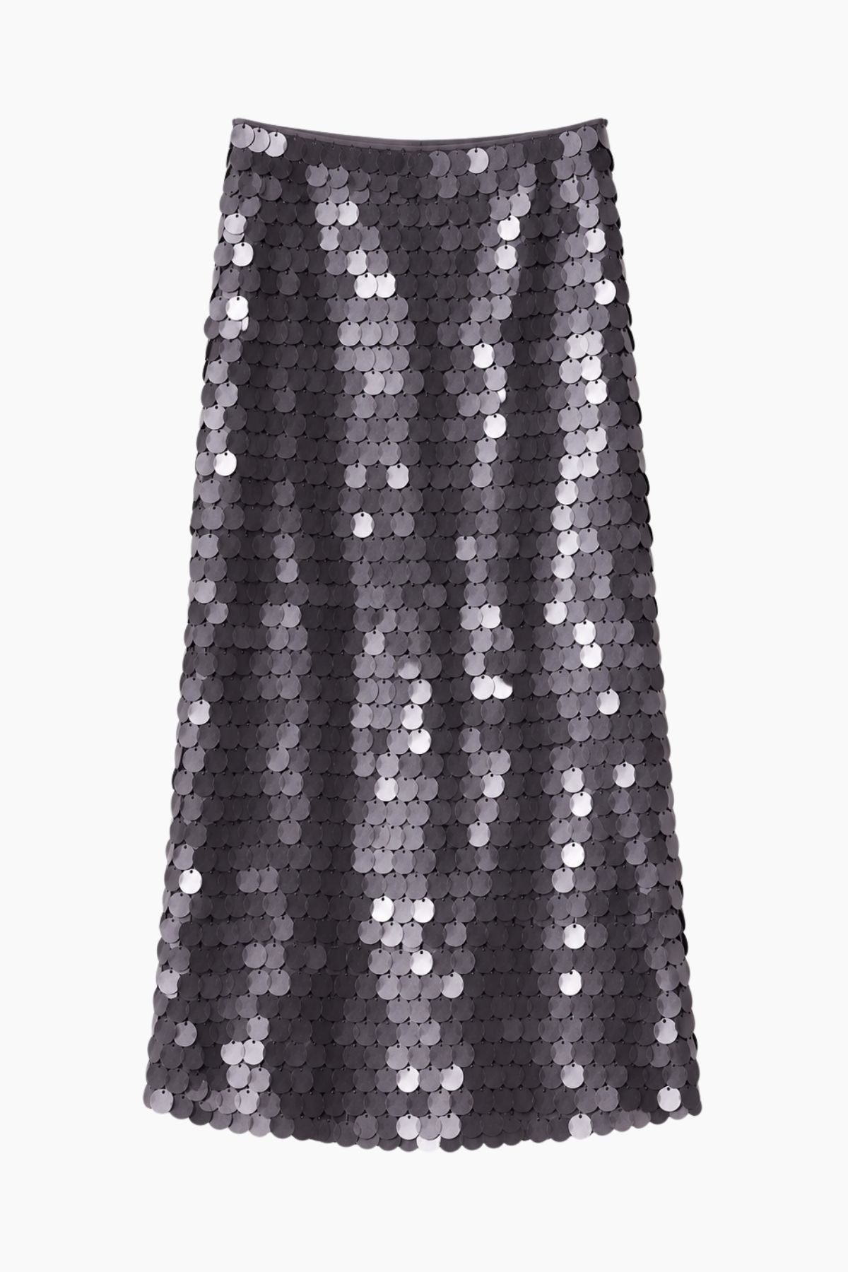 Tibi Pastille Slip Skirt - Lavender Grey