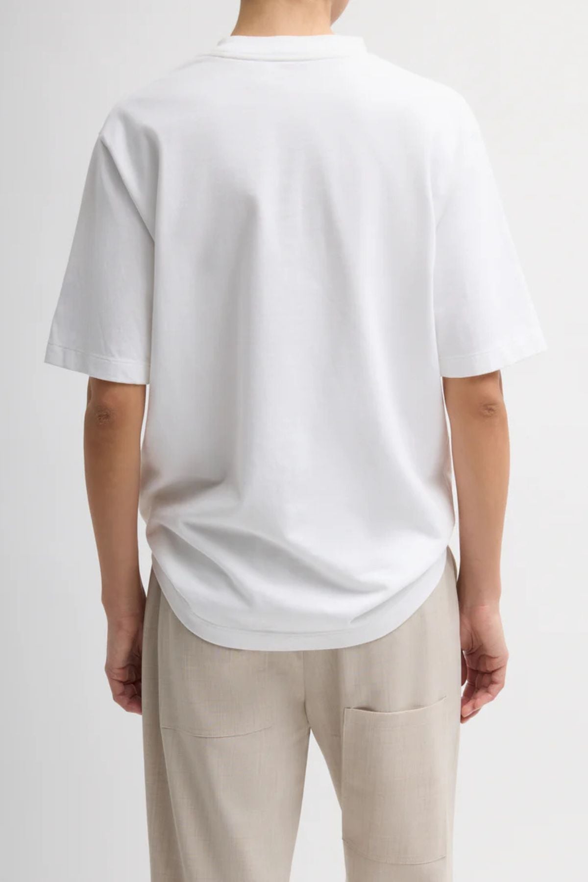 Tibi Perfect Unisex Tee - White