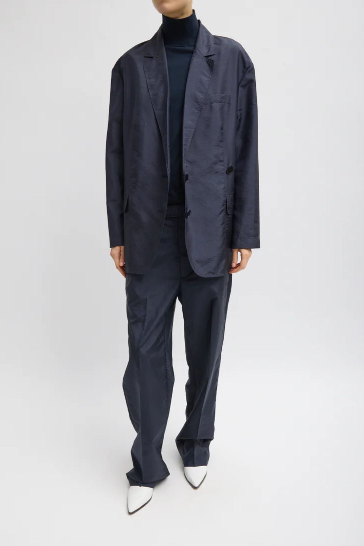 Tibi Rodney Trouser - Navy