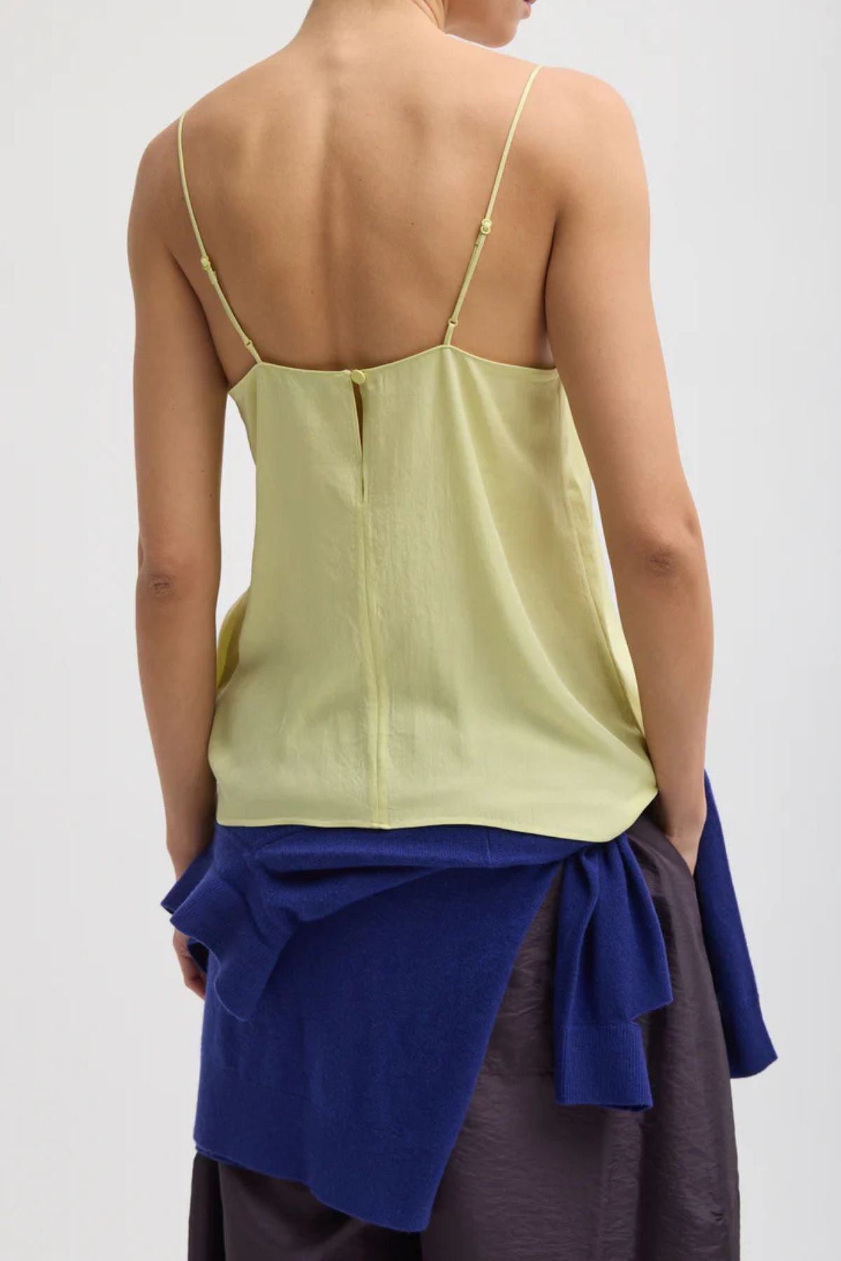 Tibi The Slip Cami - Celery
