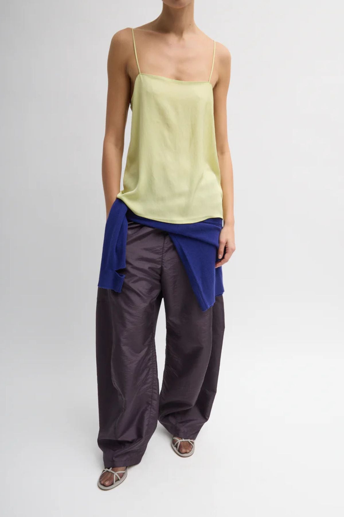 Tibi The Slip Cami - Celery