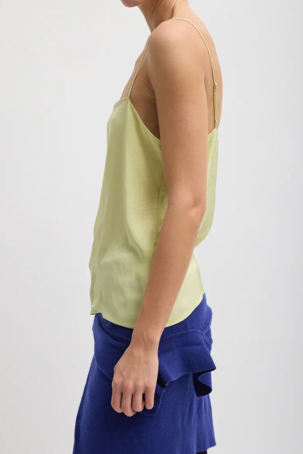 Tibi The Slip Cami - Celery