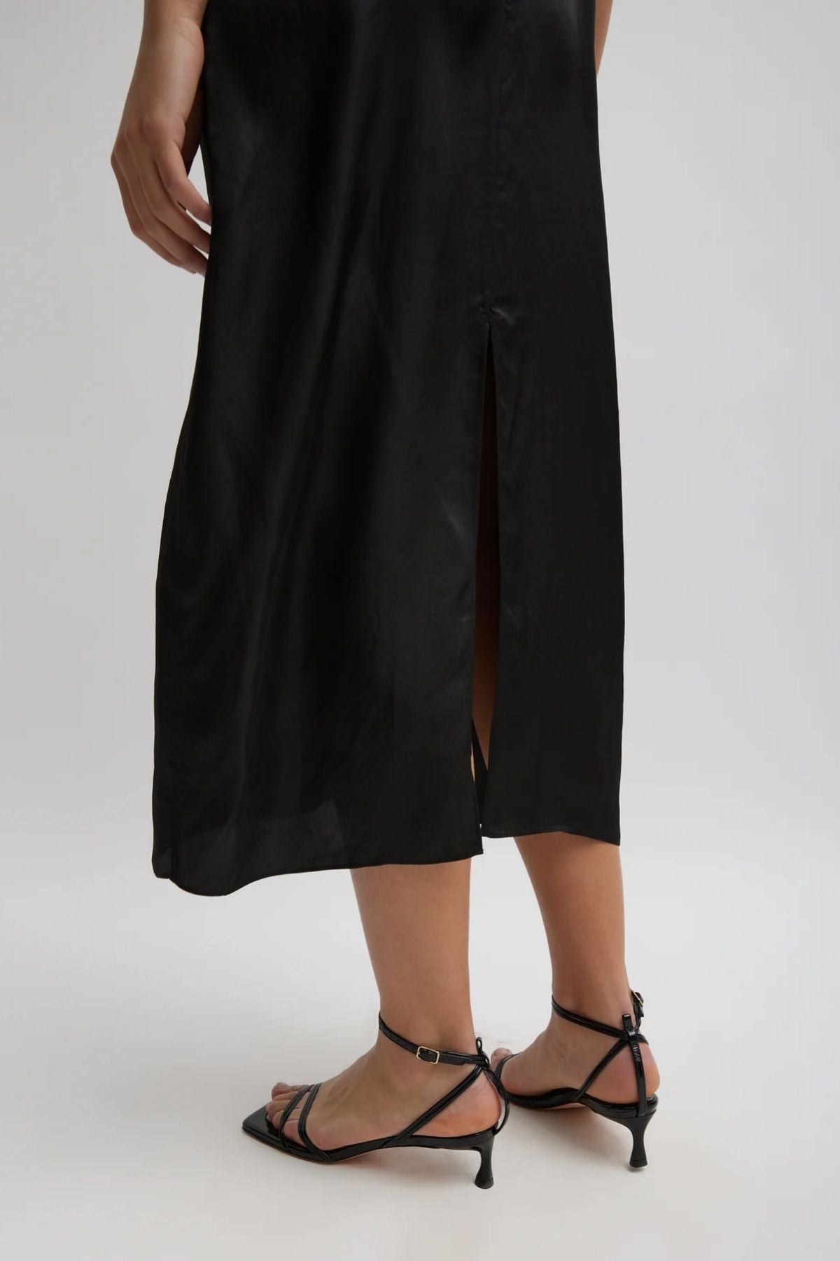 Tibi The Slip Dress - Black
