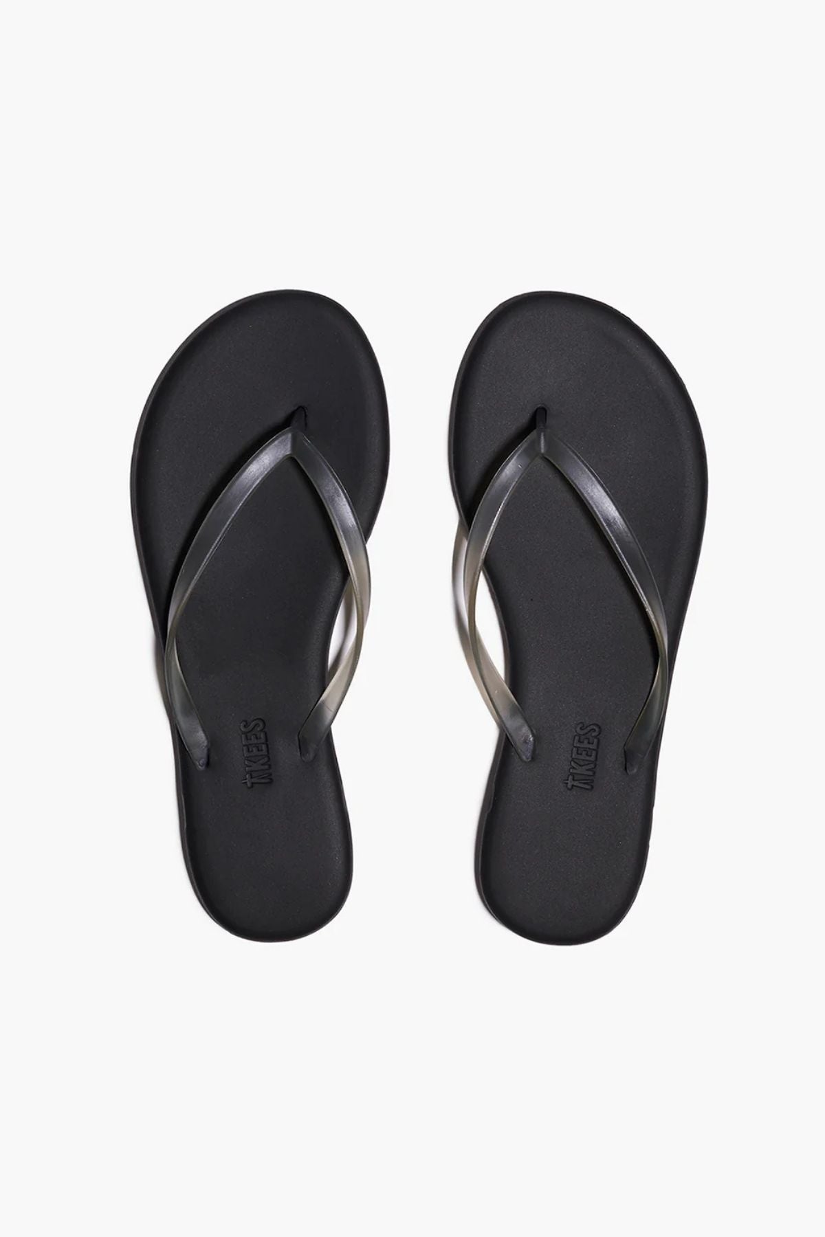 TKEES Aqua Jelly Thong - Onyx