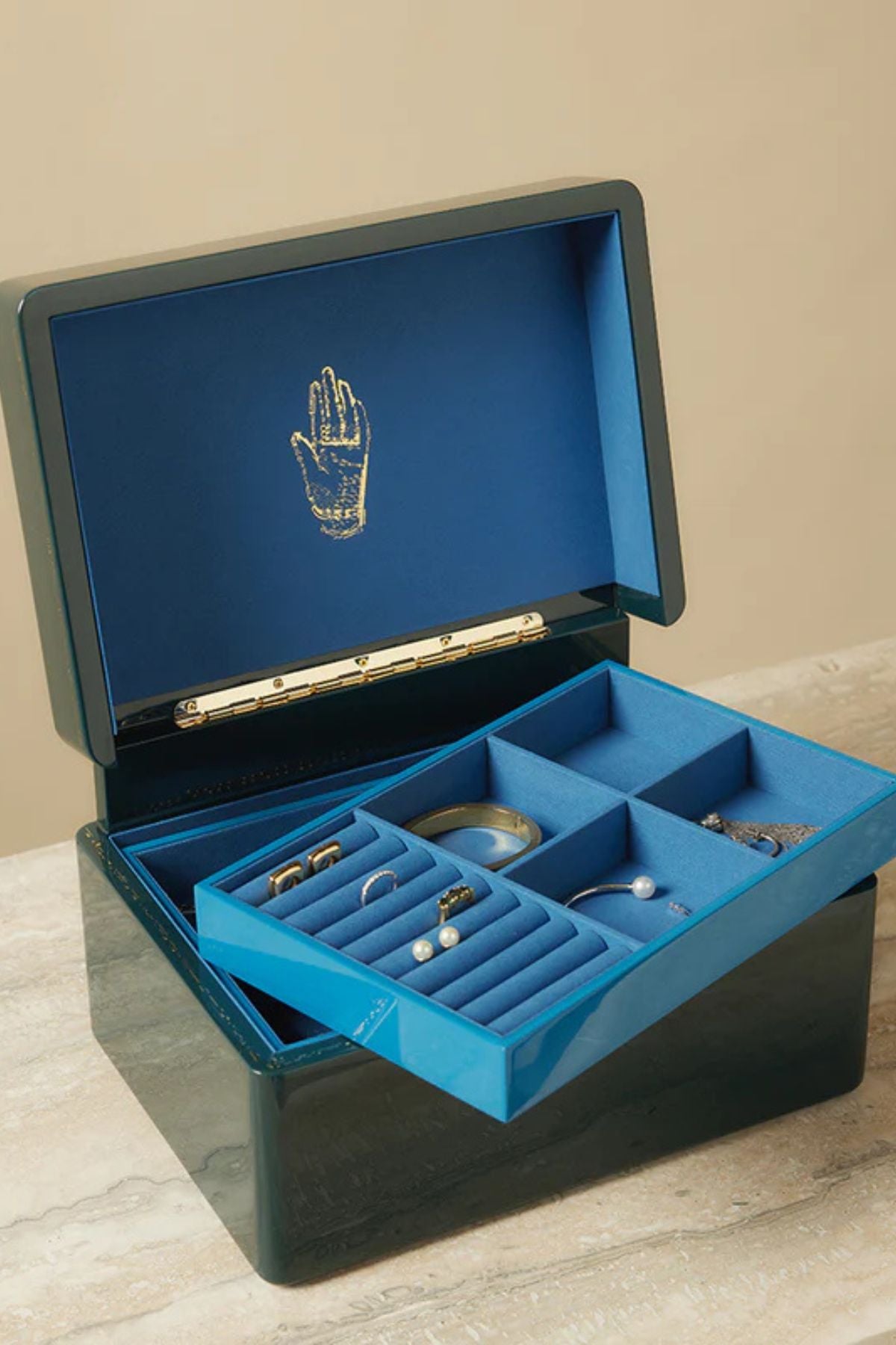 Trove Mini Trunk - Midnight Navy