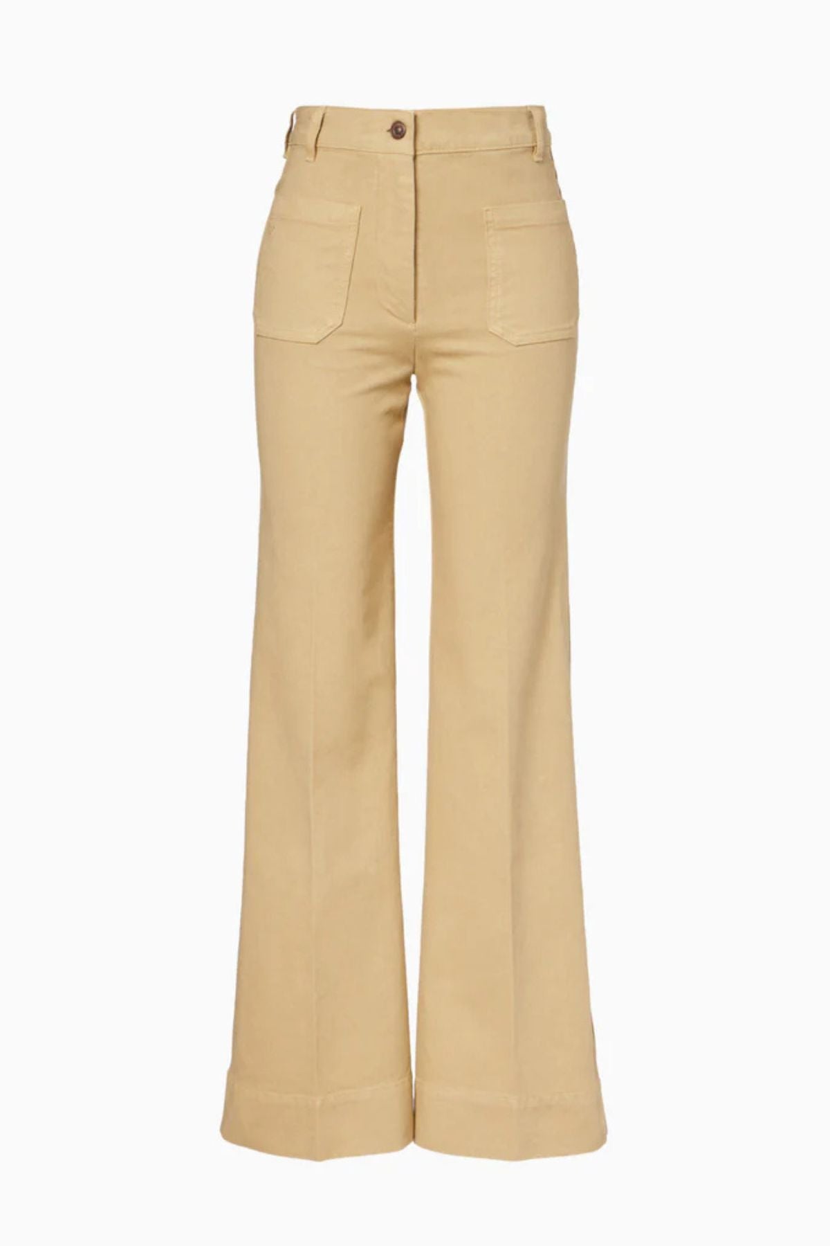 Victoria Beckham Alina Jean - Butter Garment Dye