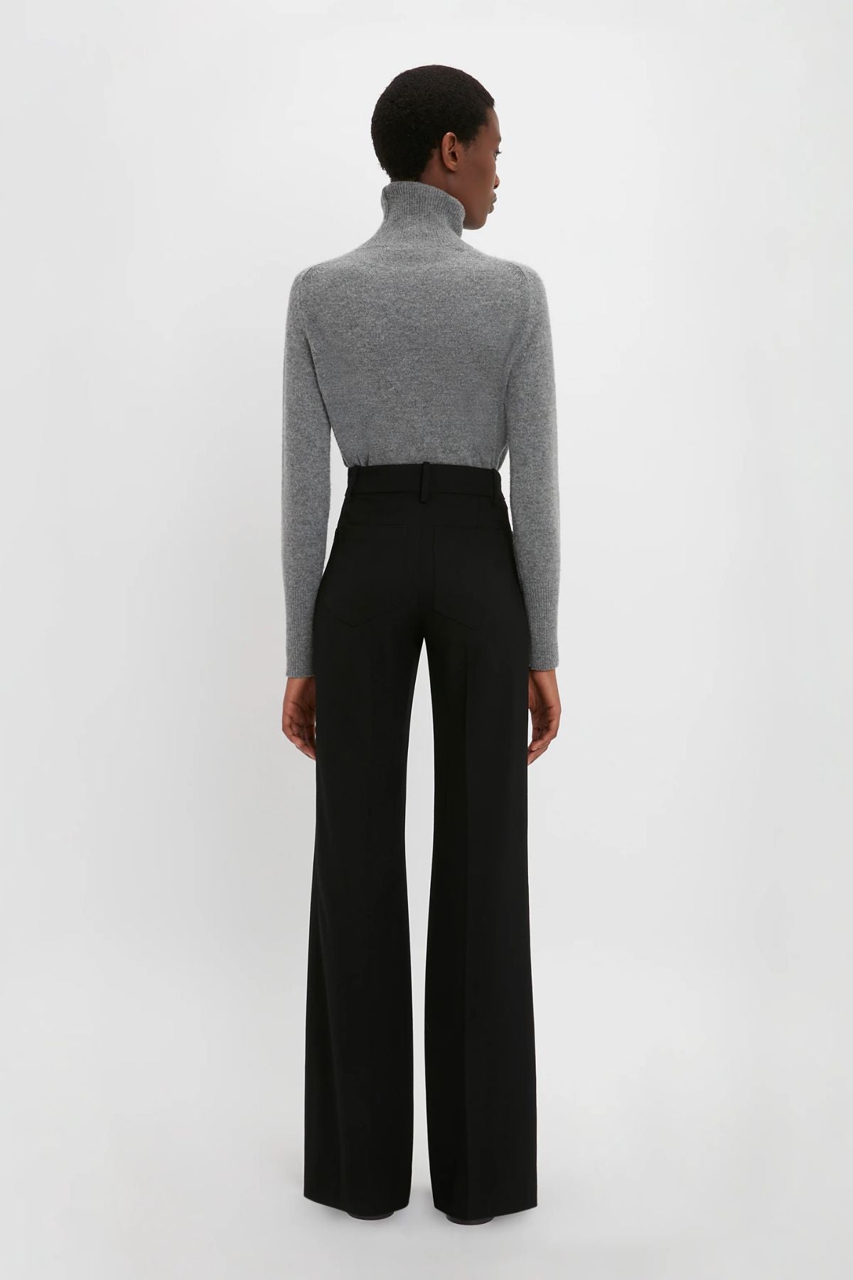 Victoria Beckham Alina Tailored Trouser - Black
