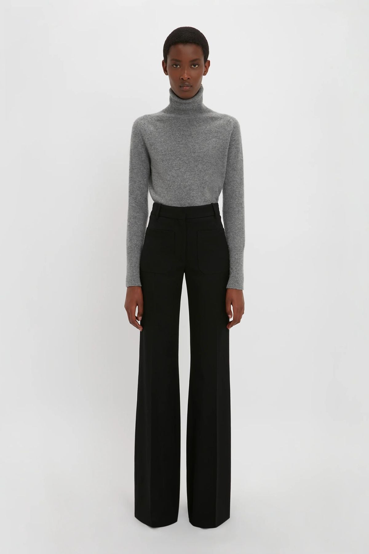 Victoria Beckham Alina Tailored Trouser - Black