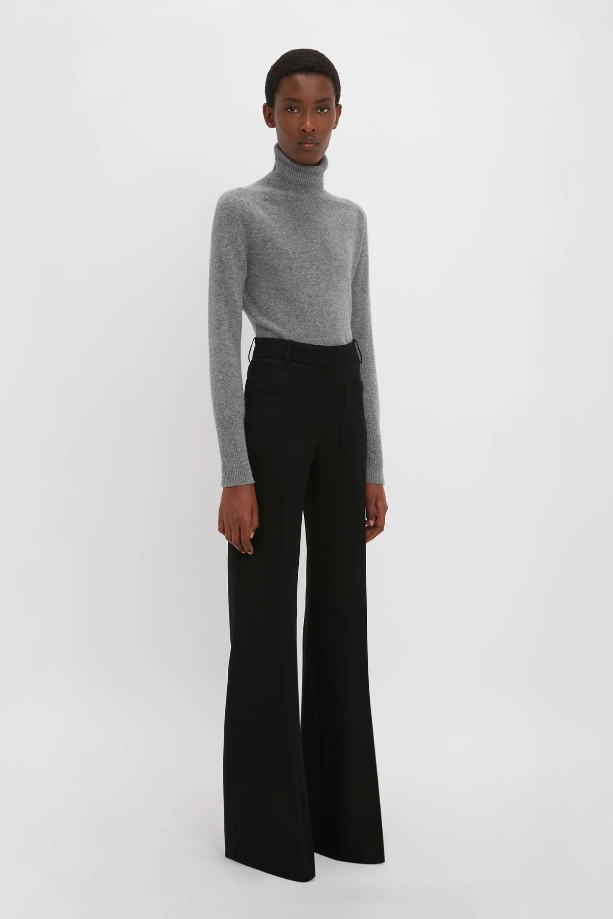 Victoria Beckham Alina Tailored Trouser - Black