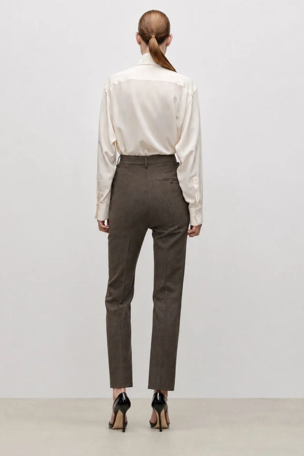 Victoria Beckham Extended Pocket Trouser - Golden Ember