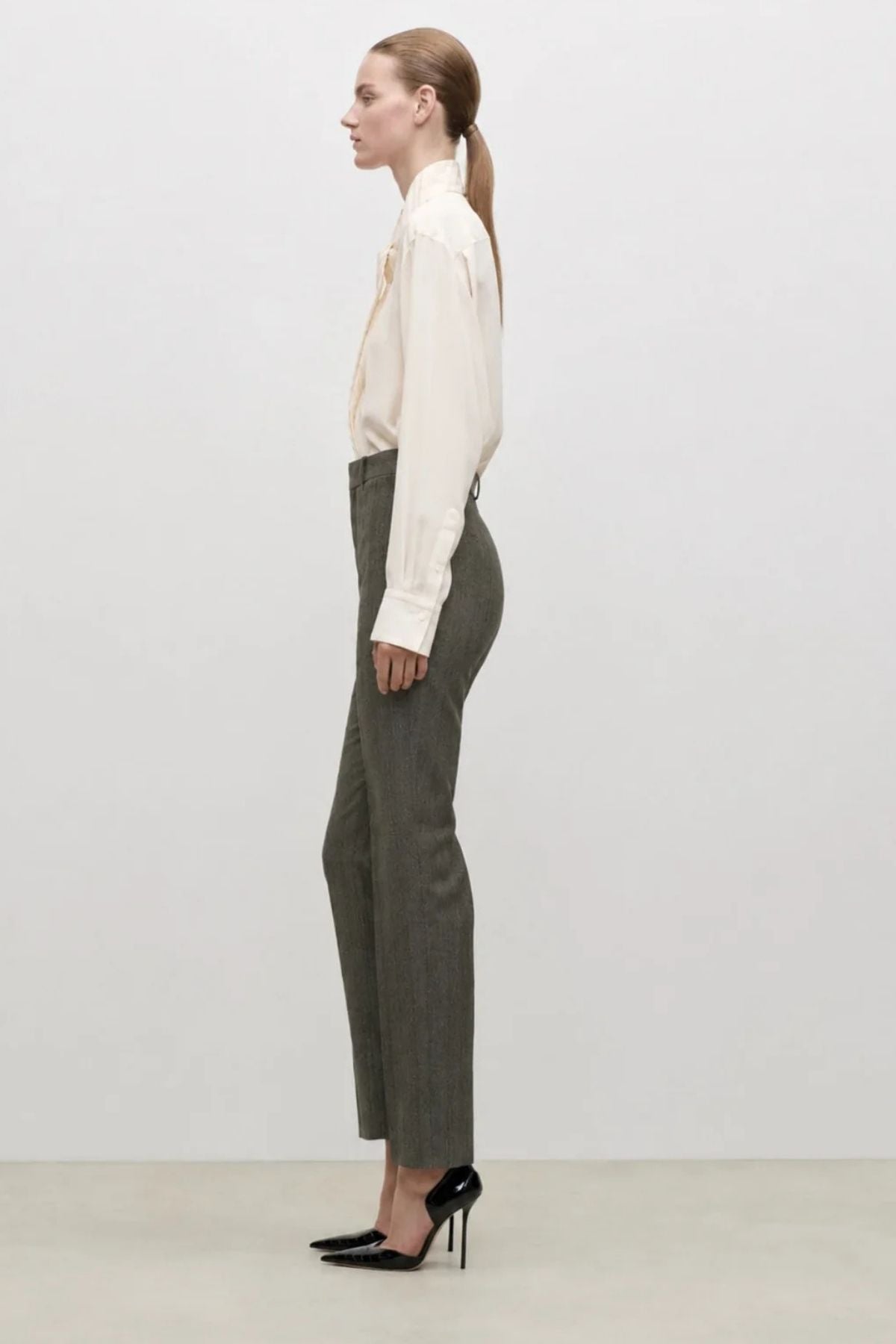 Victoria Beckham Extended Pocket Trouser - Golden Ember