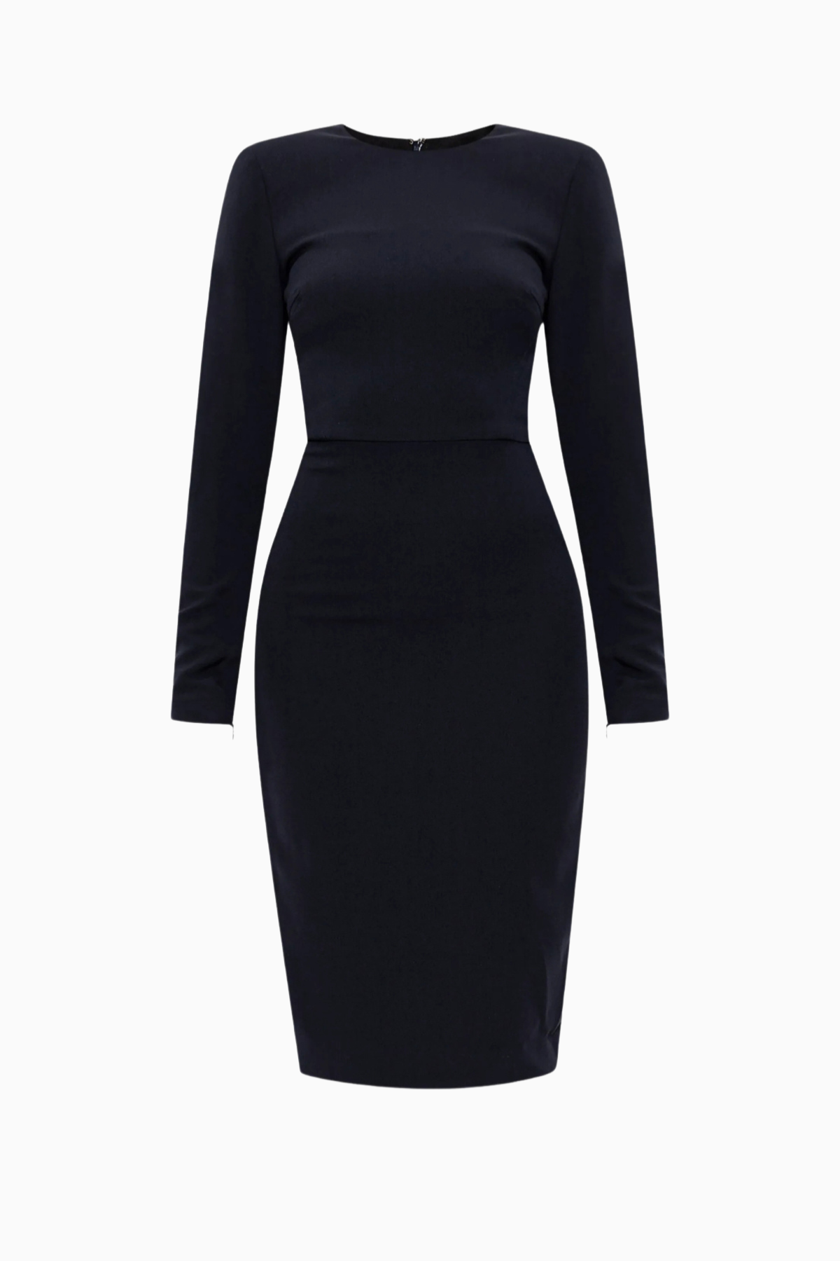 Victoria Beckham Fitted Dress - Navy Victoria Beckham Fitted Dress - Navy