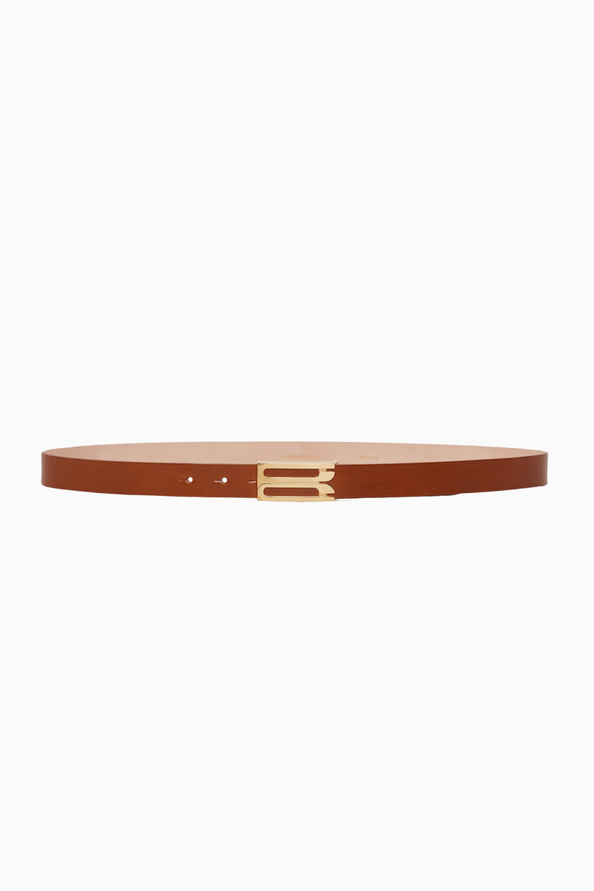Victoria Beckham Frame Belt - Tan