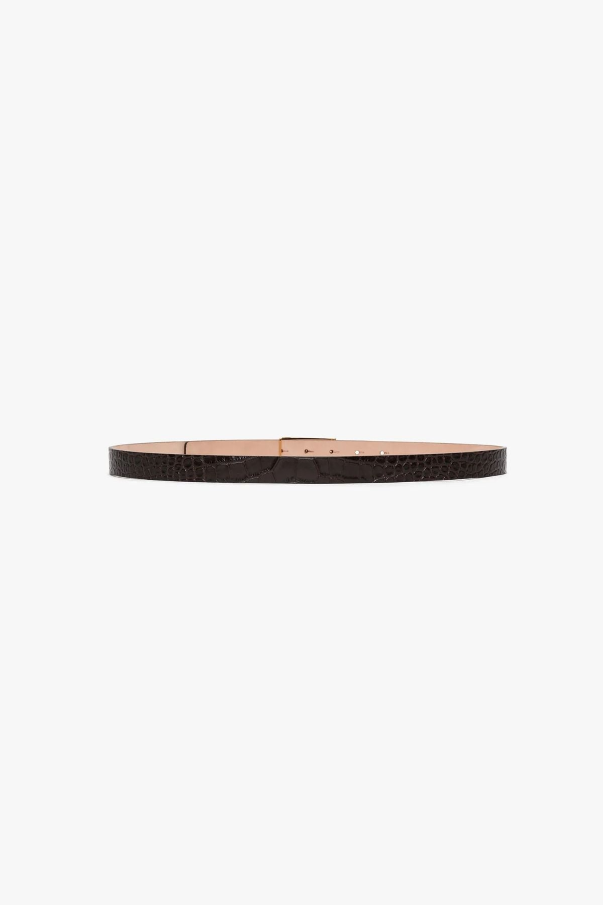Victoria Beckham Frame Buckle Belt - Black