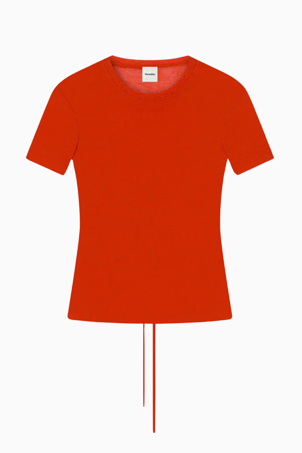 Nanushka Liema Top - Red Orange