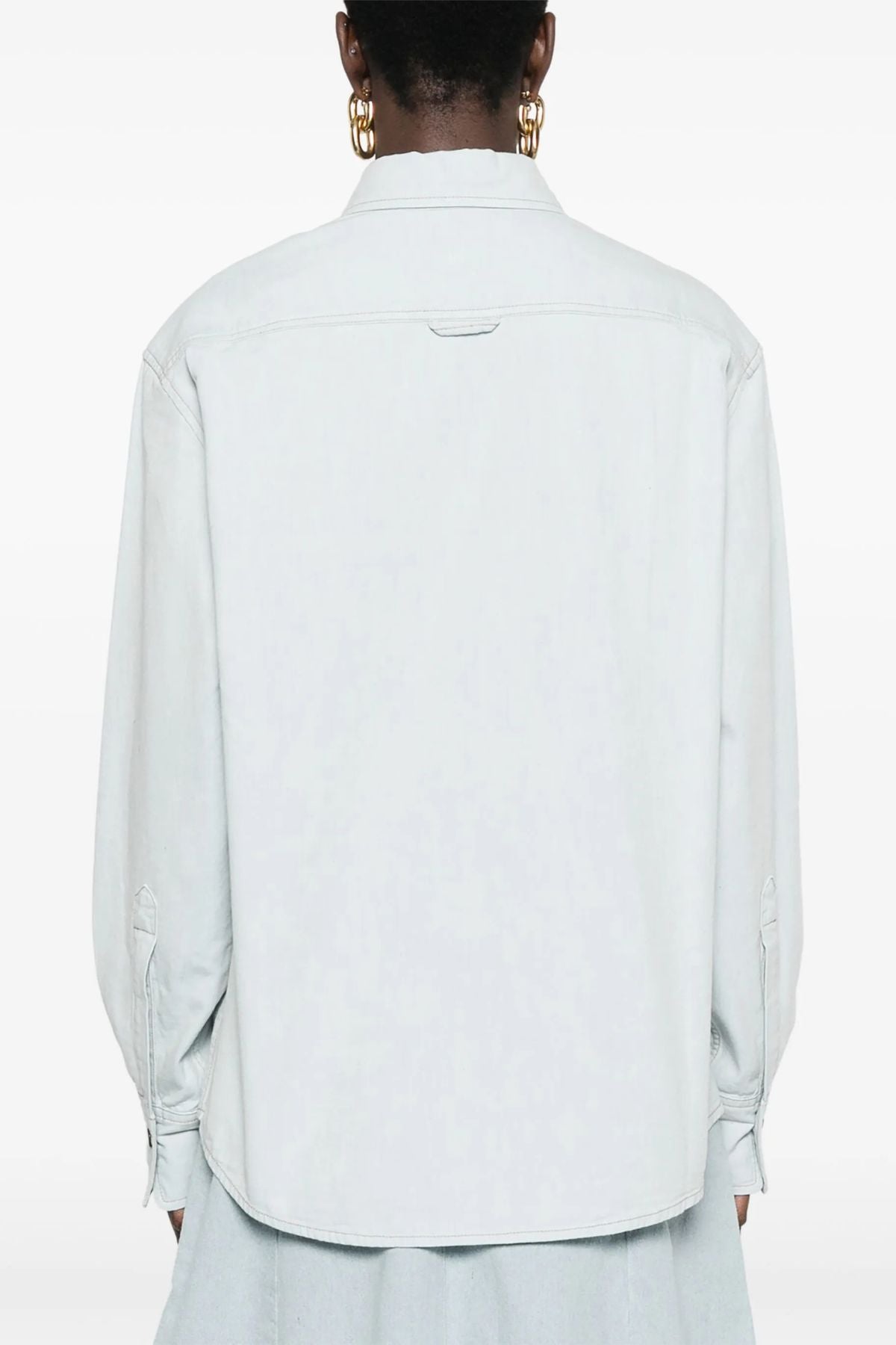 Victoria Beckham Men's Shirt - Light Azul