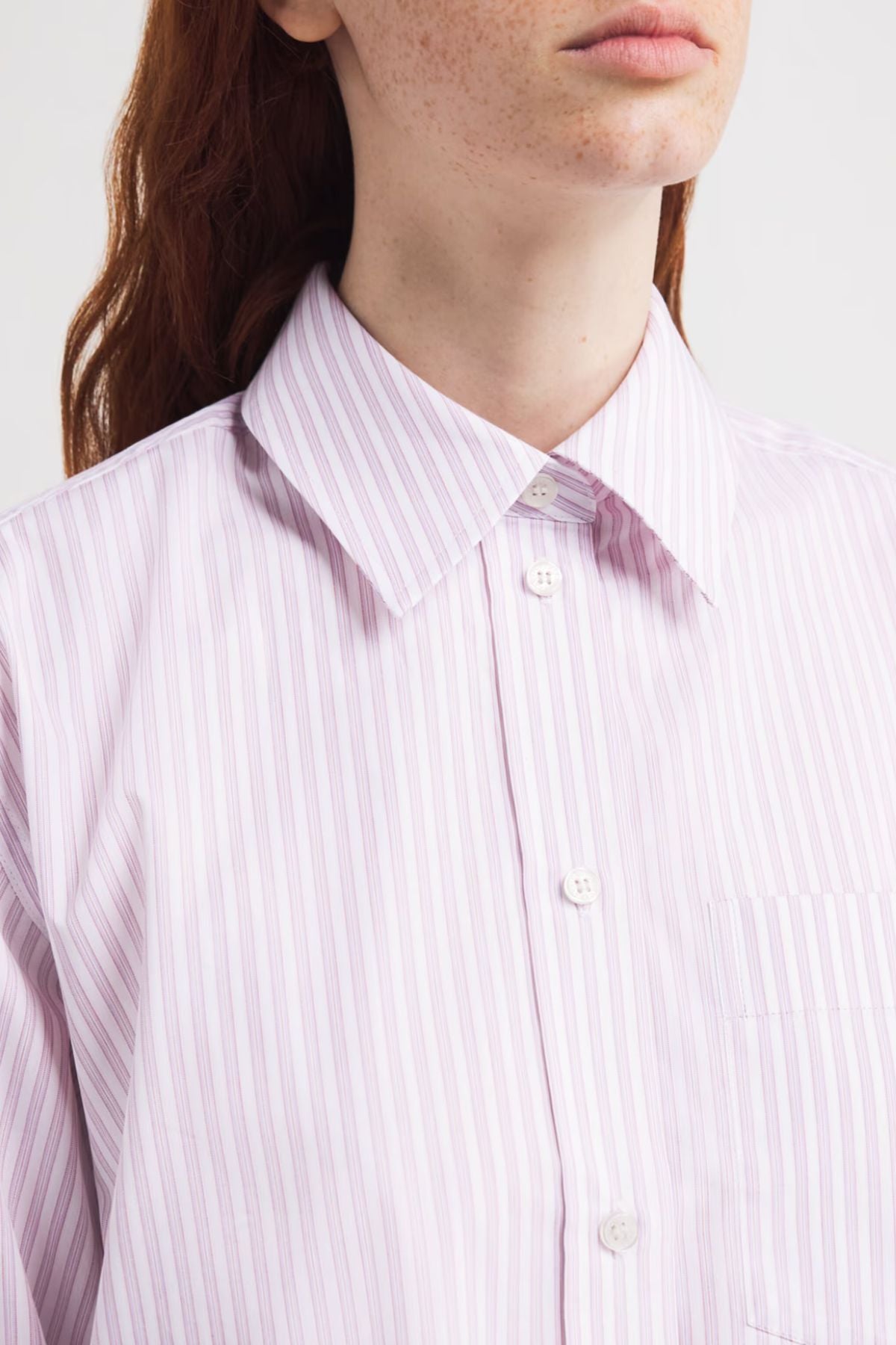Victoria Beckham Men's Shirt - Lilac Paprika