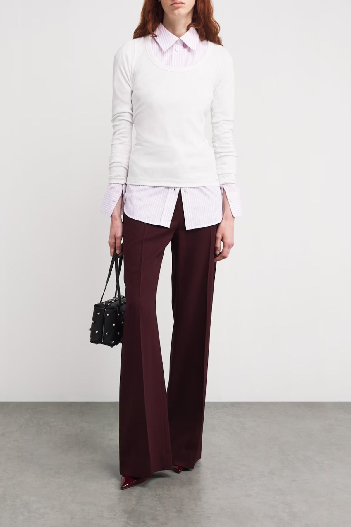 Victoria Beckham Men's Shirt - Lilac Paprika