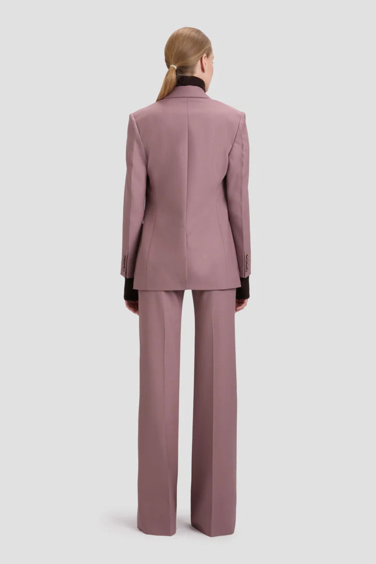 Victoria Beckham Patch Pocket Blazer - Mauve