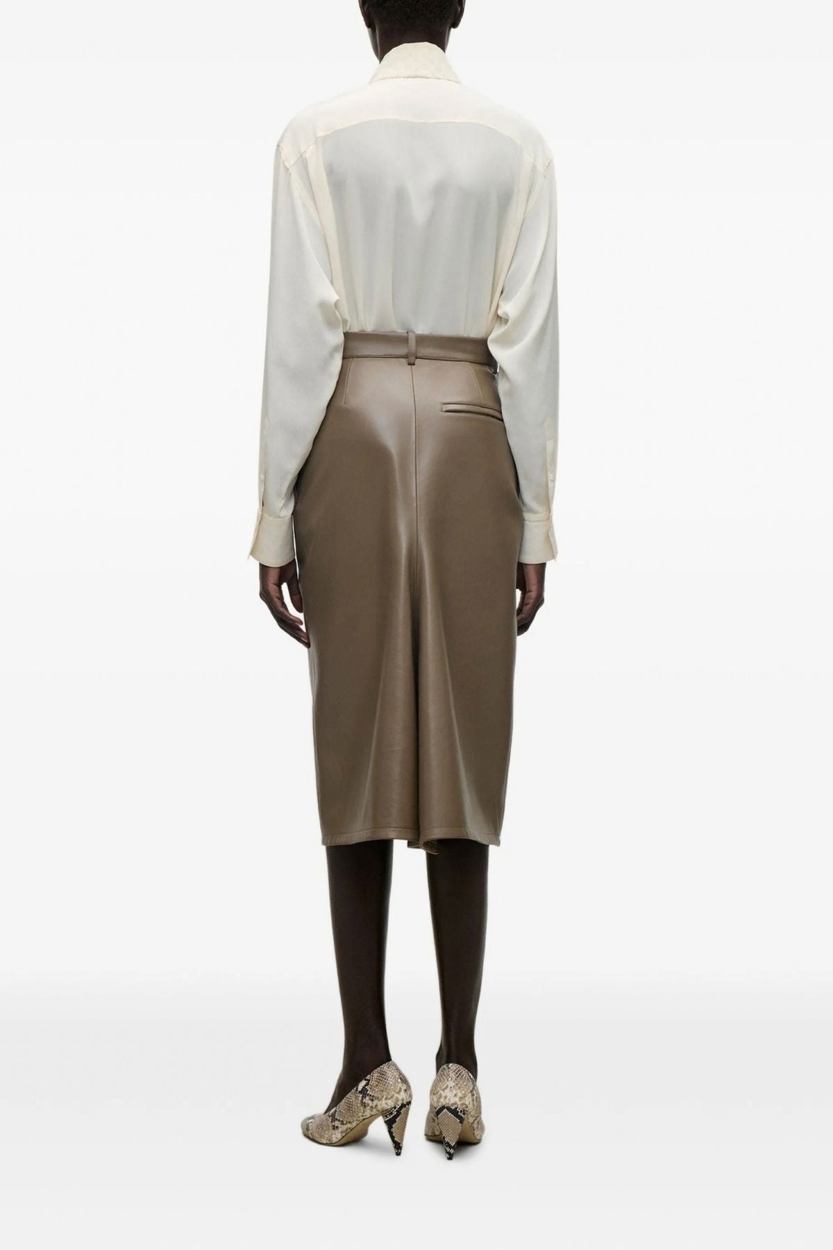 Victoria Beckham Scarf Detail Blouse - Ivory