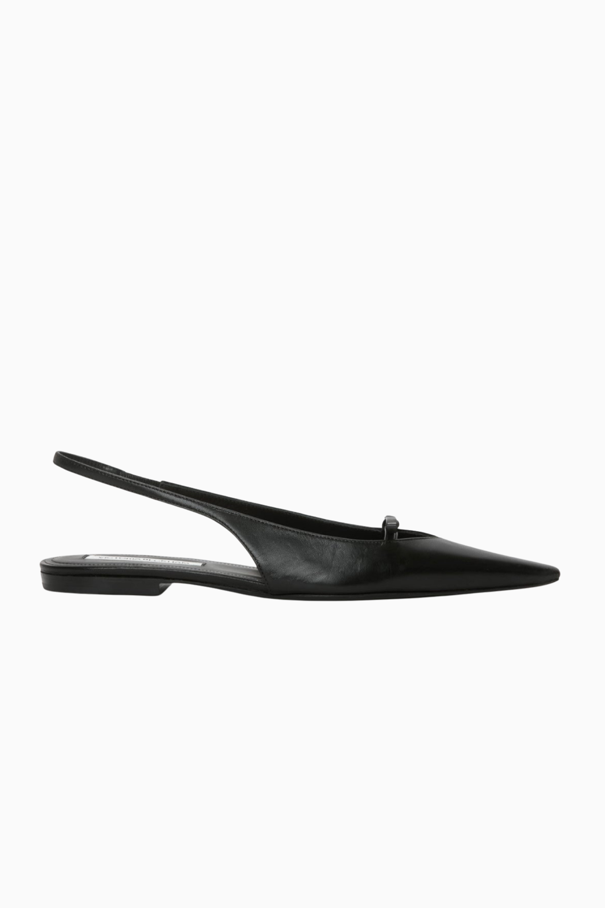 Victoria Beckham Flat Slingback - Black