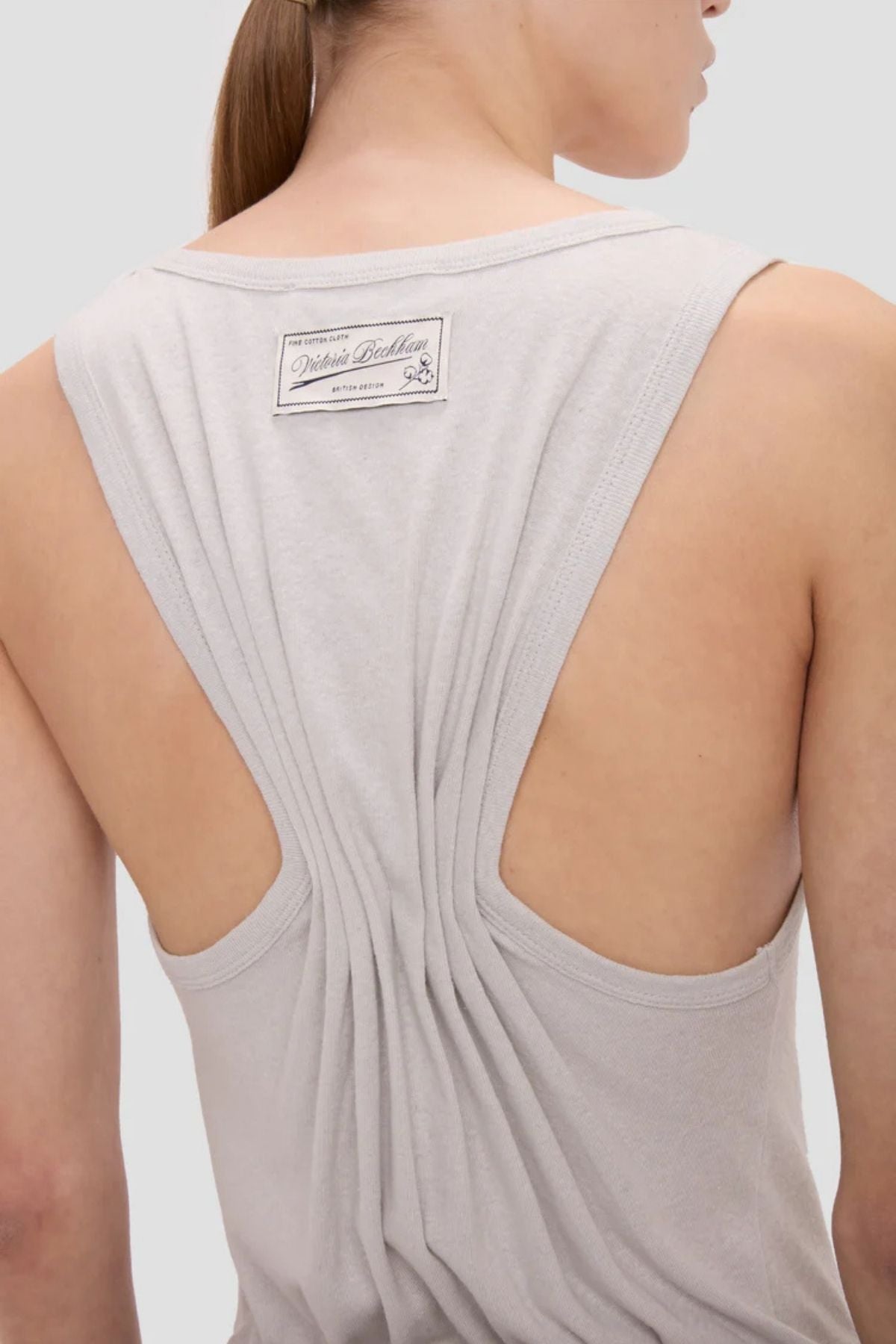 Victoria Beckham Split Tank Top - Magnesium