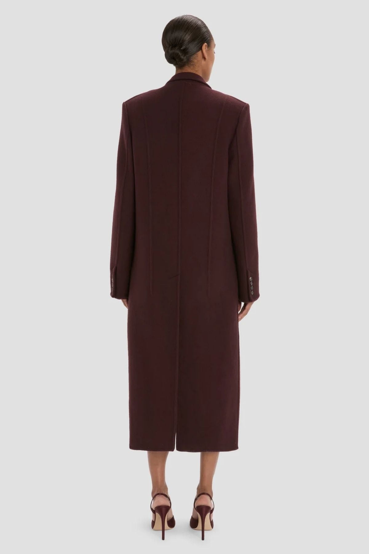 Victoria Beckham Tailored Coat - Acai