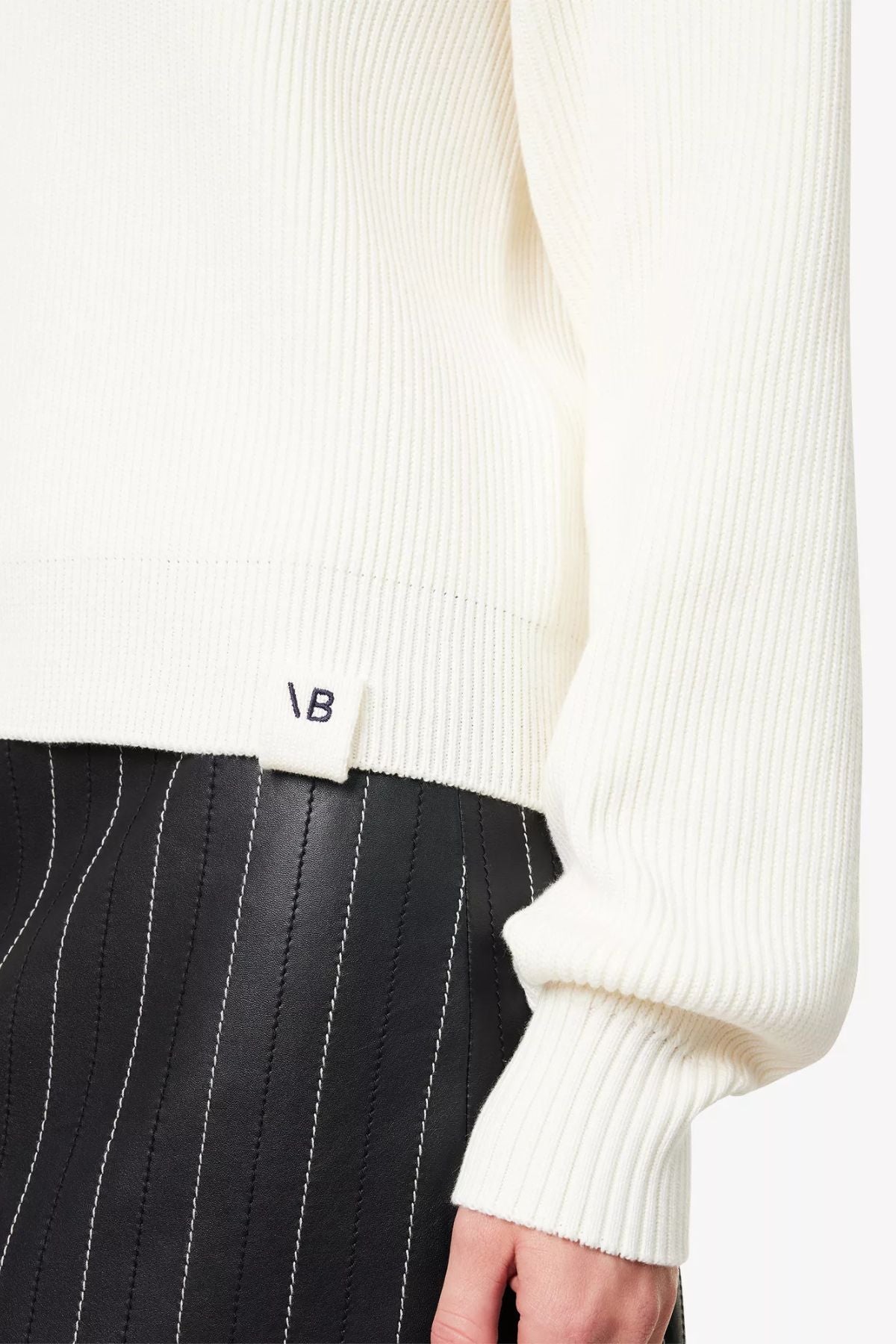 Victoria Beckham Wide Neck Jumper - Ivory