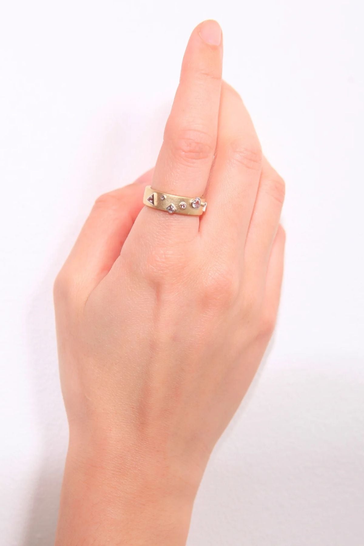 Yvonne Léon Confetti Ring - Yellow Gold