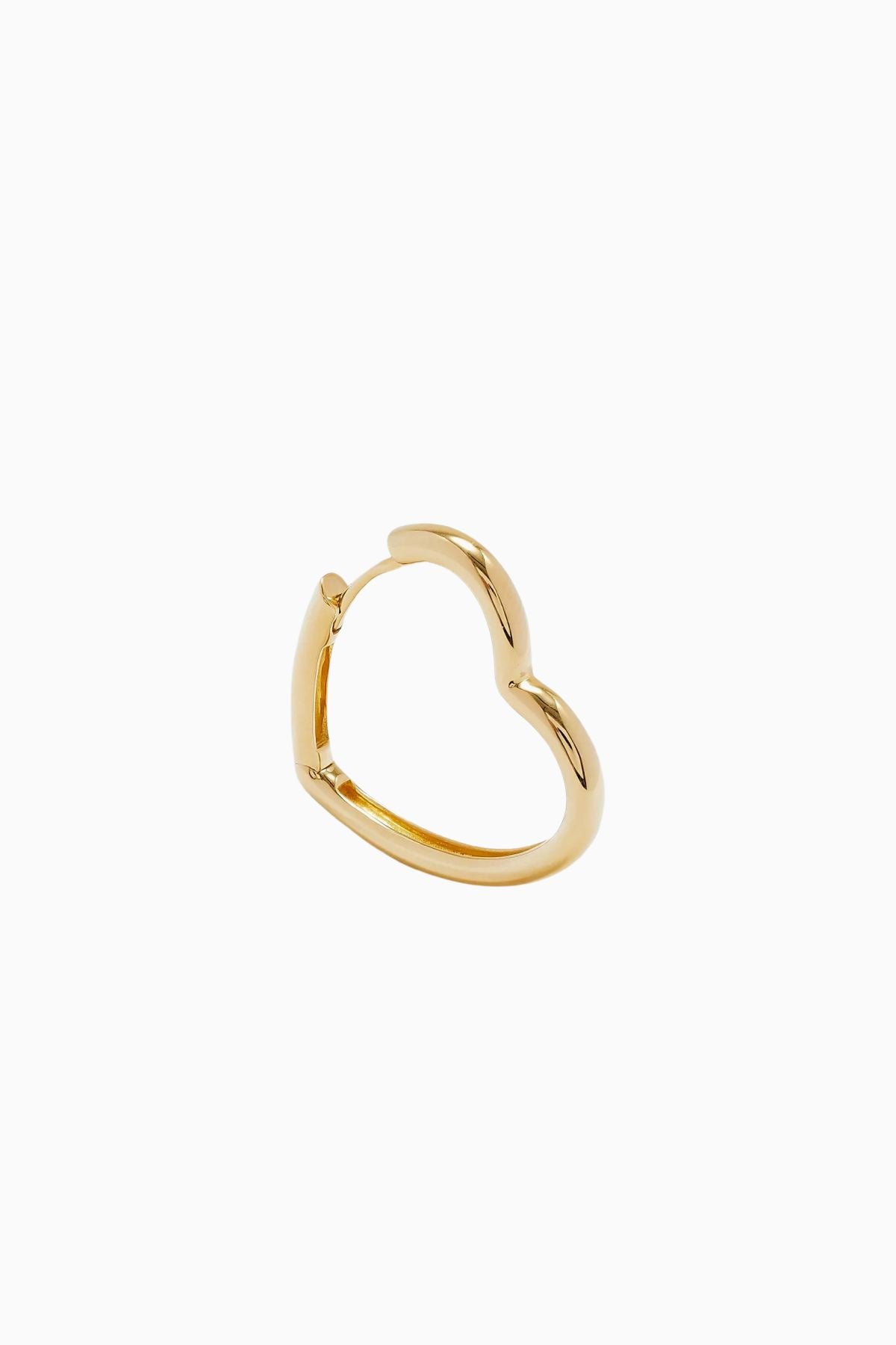 Yvonne Léon Heart Earrings - Yellow Gold