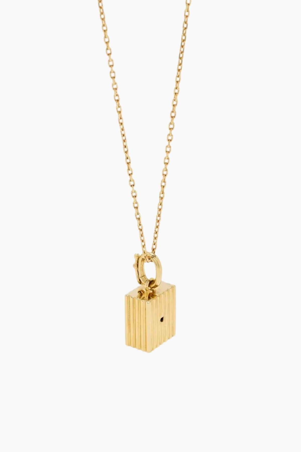 Yvonne Léon Le Cubo Berlingot + Nano Puce Trefle Four Leaf Clover - Yellow Gold