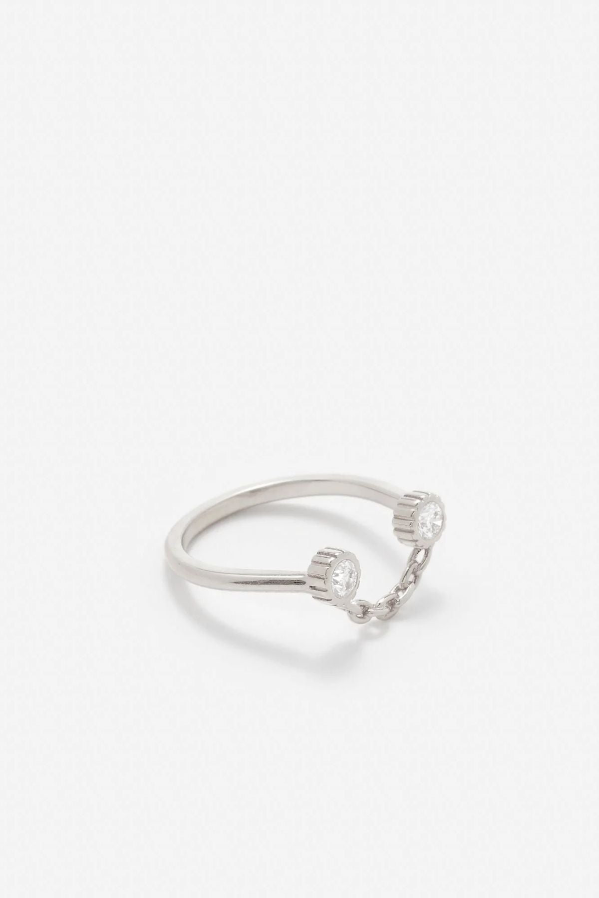 Yvonne Léon Sourire Diamond Ring - White Gold