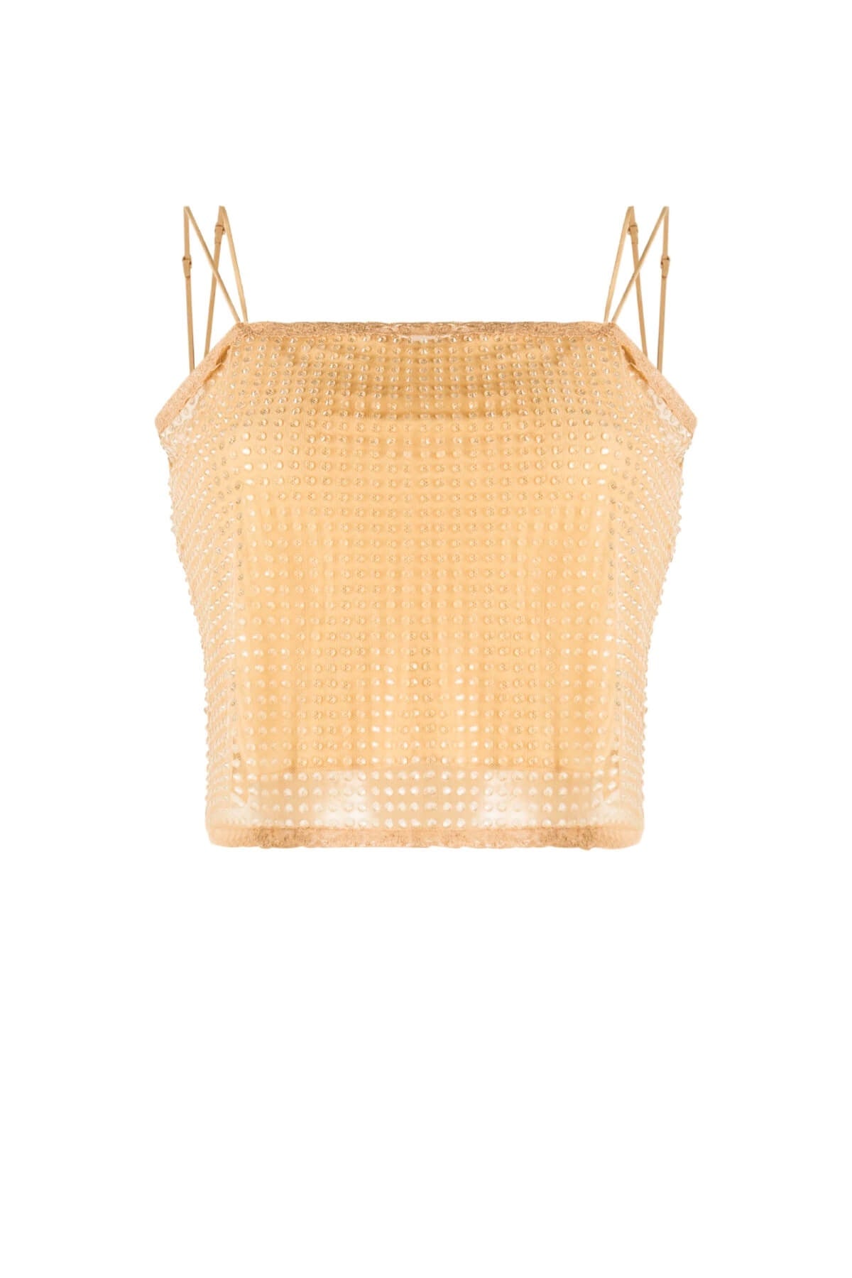 Alexander Wang Clear Hotfix Camisole - Ginger